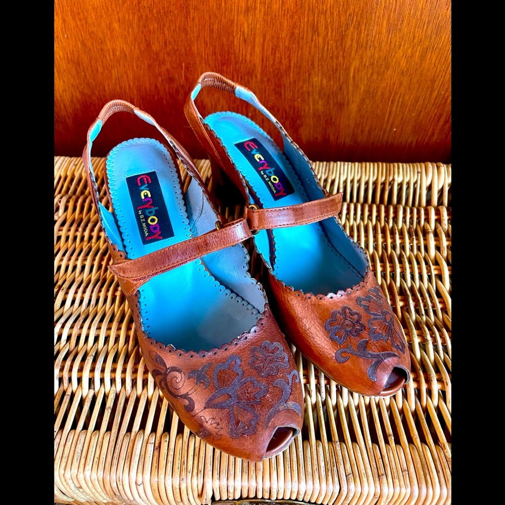 ❤️ Everybody Brown Leather Shoes ❤️